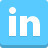 LinkedIn社交媒体平面三维社交媒体图标图标