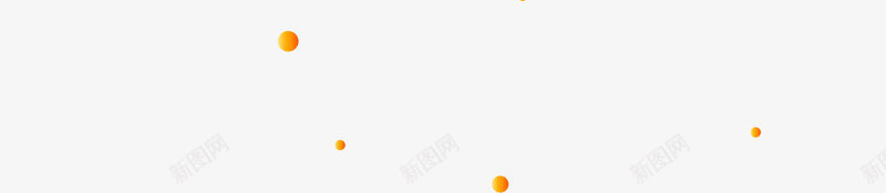 橙色圆点漂浮png免抠素材_新图网 https://ixintu.com 卡通 圆点 底纹 手绘 橙色 漂浮