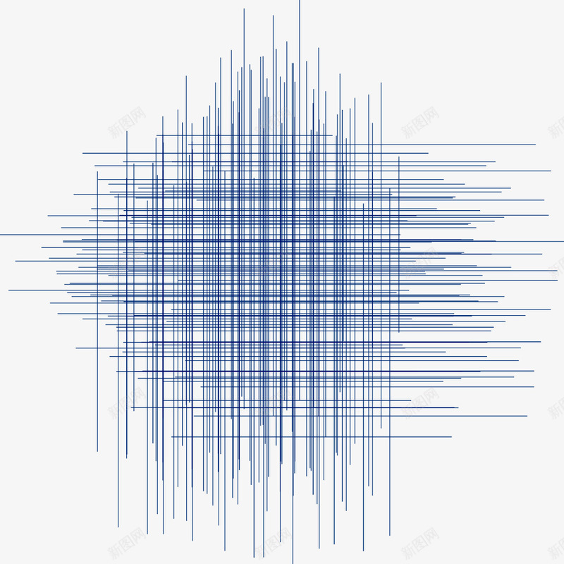 科技线条png免抠素材_新图网 https://ixintu.com 画册封面装饰 科技素材 蓝色线条