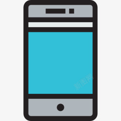 iphone智能手机图标高清图片