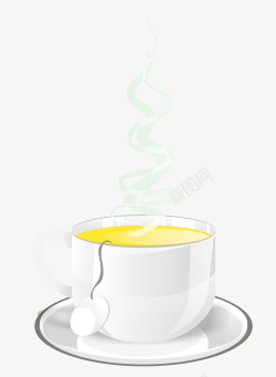 向量杯向量杯热茶高清图片