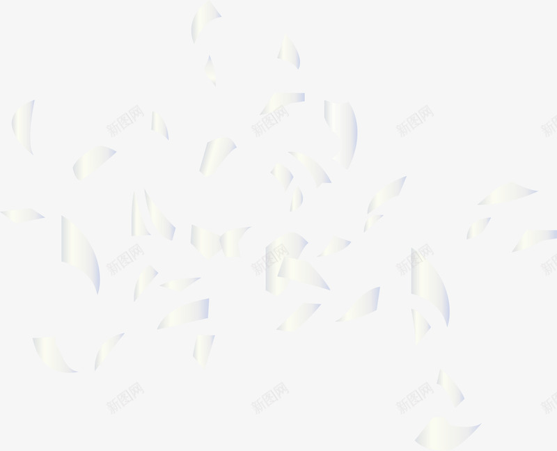 白色漂浮纸张png免抠素材_新图网 https://ixintu.com 漂浮 白色 纸张 背景装饰