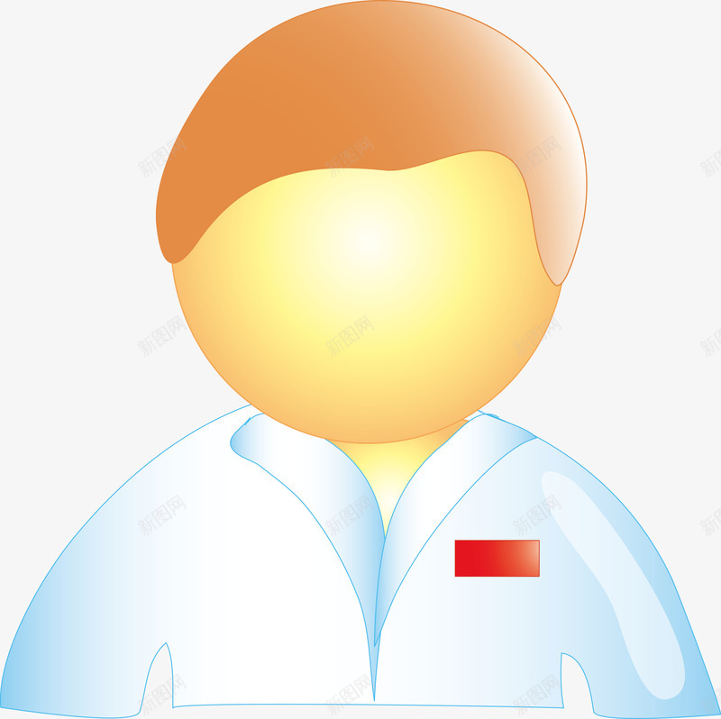 护士图标logo矢量图ai_新图网 https://ixintu.com 医生 卡通 护士 男护士 矢量素材 矢量图