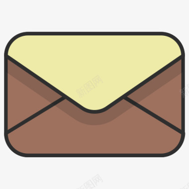 文件电子邮件信封信邮件消息发送图标图标