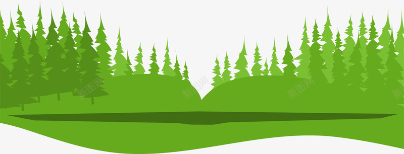 大自然绿色森林png免抠素材_新图网 https://ixintu.com 唯美森林 大自然 温馨 绿色大树 绿色森林 茂密大树