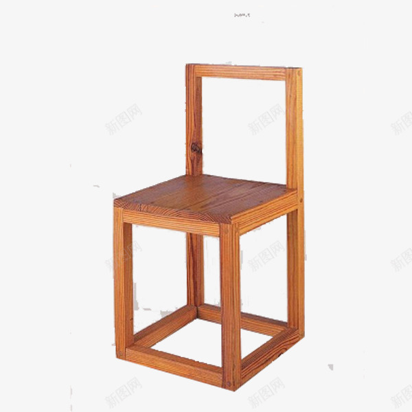 造型独特的木椅子psd免抠素材_新图网 https://ixintu.com 大气 有特色 椅子 独特 简约 精简 精致 造型