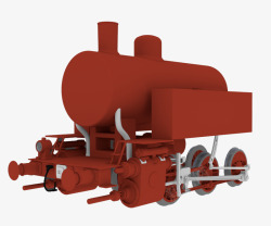 模型火车头素材