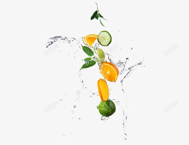 创意漂浮水果png免抠素材_新图网 https://ixintu.com 创意水果素材 柠檬 水果 鲜果