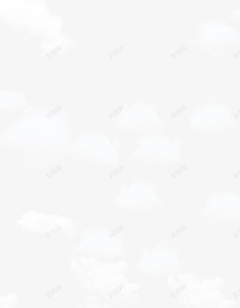 天空中漂浮的白色云朵png免抠素材_新图网 https://ixintu.com 云朵 天空 漂浮 白色