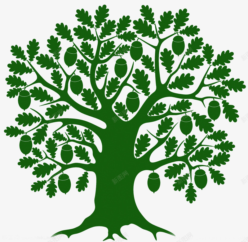 创意鼠标树png免抠素材_新图网 https://ixintu.com 创意鼠标树 大树 绿树 老树