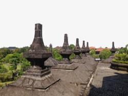 巴厘岛布撒基寺景色素材
