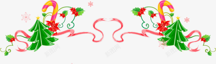 圣诞节圣诞树主题装饰png免抠素材_新图网 https://ixintu.com 主题 圣诞树 圣诞节 装饰