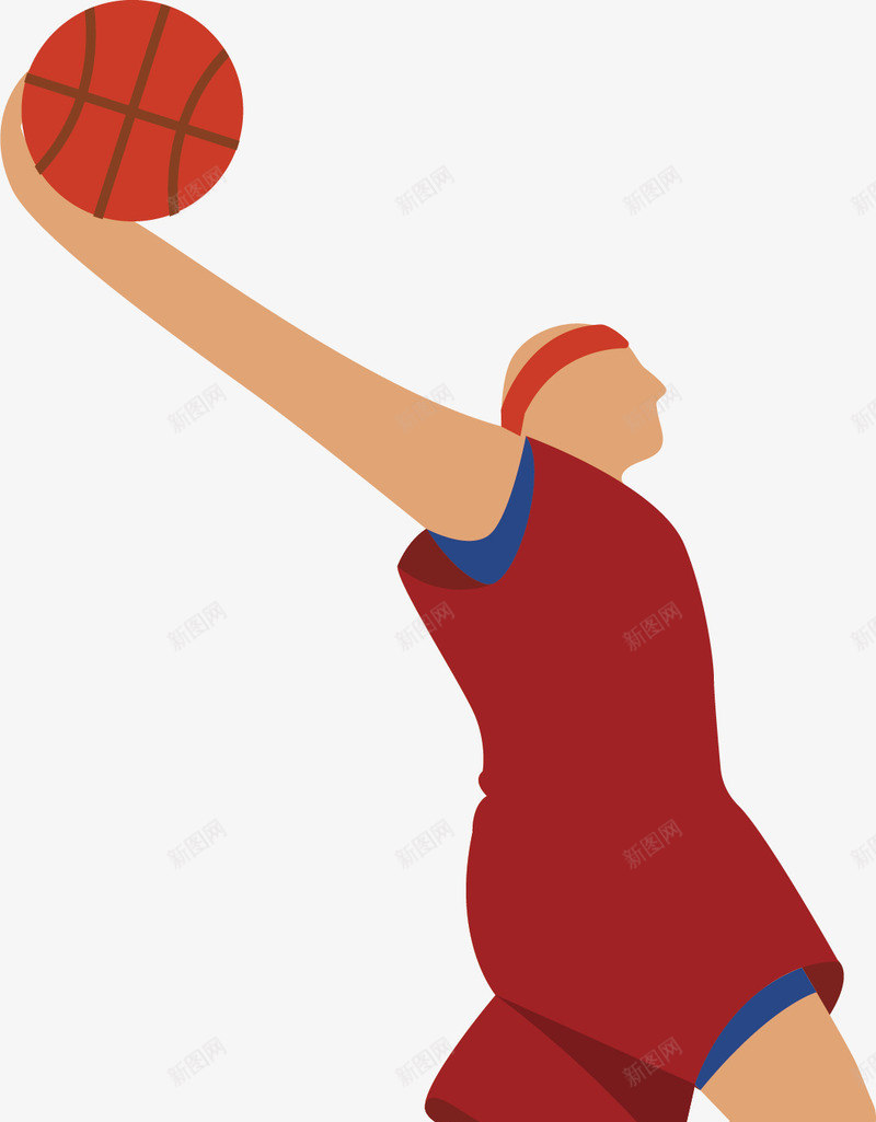 打篮球的男孩png免抠素材_新图网 https://ixintu.com 卡通 手绘 男孩 篮球