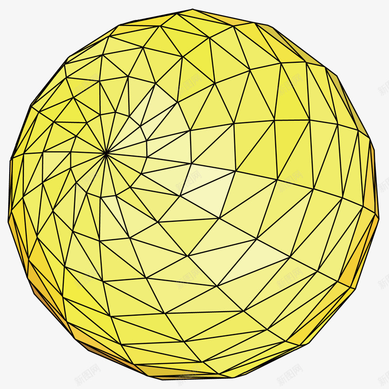 艺术几何数据图形png免抠素材_新图网 https://ixintu.com 几何 创意 小球 展示 手绘 模型 绘画 金属