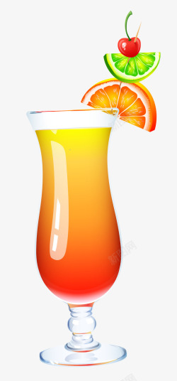 美味橙汁素材