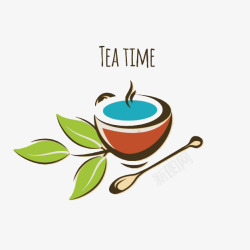 茶饮店店招热饮饮品饮料自然图标高清图片