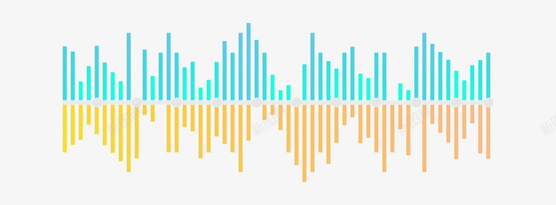 音量波纹信息图表插画png免抠素材_新图网 https://ixintu.com ppt数据 数据分析 渐变 科技 科技信息图表插画 网络 金融 音量波纹