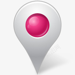 地图标记标记在粉红色的图标图标