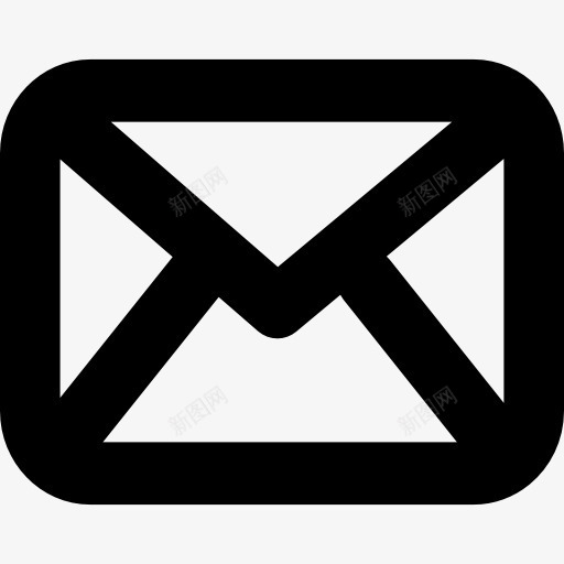 包络轮廓的电子邮件界面符号图标png_新图网 https://ixintu.com 信封 工具 概述 界面 符号 软件图标 邮件