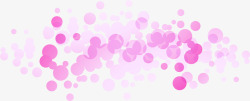 漂浮光圈紫色清新圆圈高清图片