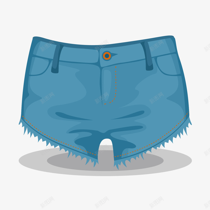 女士短裤png免抠素材_新图网 https://ixintu.com 女士短裤 平面设计 手绘短裤 服装