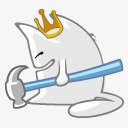 猫猫小恶魔搞怪图标图标