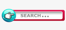 寻找框指示搜索点击框高清图片