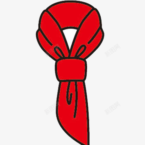 红色漂浮物png免抠素材_新图网 https://ixintu.com 彩带 漂浮物 红色 红色漂浮物 红领巾 色彩 领巾 领带 飘带 鲜艳