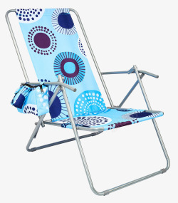 折叠躺椅花纹图案素材