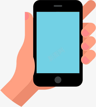一只握着手机的手png免抠素材_新图网 https://ixintu.com 卡通 扁平化 手机 手臂 科技 网络