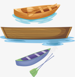木质小船素材