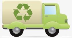 污染标志绿色环保主题汽车污染标志矢量图图标高清图片