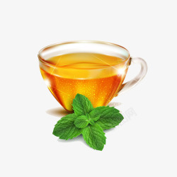 茶饮料广告png素材茶和茶叶茶具高清图片