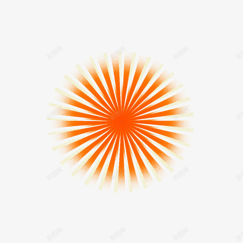 橙色光效png免抠素材_新图网 https://ixintu.com 光圈 散发光 晕光 炫酷光 装饰图