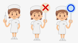 护士日爱心护士卡通形象高清图片