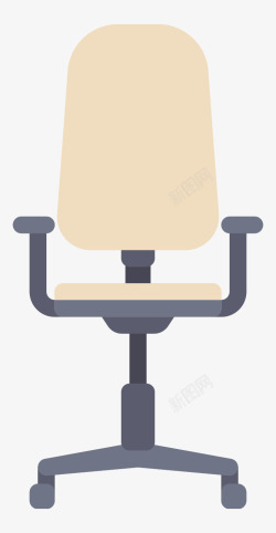 转椅扁平化椅子高清图片