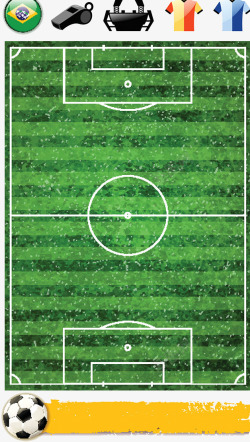 足球元素图案素材