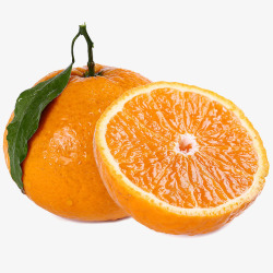 新鲜鲜橙素材