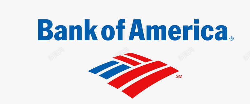 美国银行矢量图图标图标