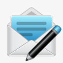 电子邮件组成邮件消息信信封普里素材