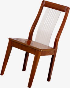 倾斜手绘椅子木椅素材