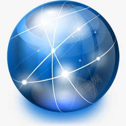 全球互联网网络行星秩Web晶体图标图标