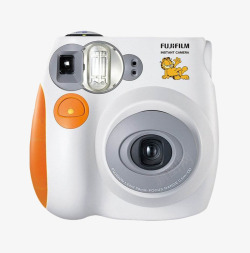 高科技相机橙色现代富士相机高清图片