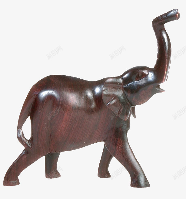 泰国木质大象纪念品png免抠素材_新图网 https://ixintu.com 动物 图片素材 大象 旅游 木质大象 泰国 纪念品 装饰素材 铜像