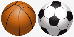 篮球和排球素材