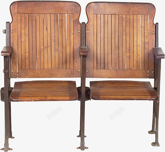 排排椅png免抠素材_新图网 https://ixintu.com 凳子 座椅 木制 木椅 椅子 长椅