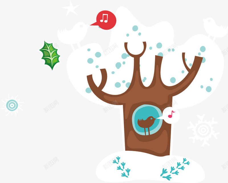 彩绘圣诞节装饰元素png免抠素材_新图网 https://ixintu.com merrychristmas 圣诞树 圣诞节元素