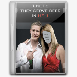 我希望在地狱啤酒的图标图标