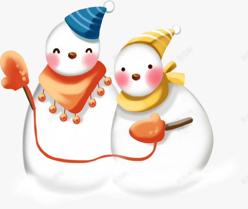 冬日可爱雪人造型png免抠素材_新图网 https://ixintu.com 冬日 可爱 可爱雪人 造型 雪人