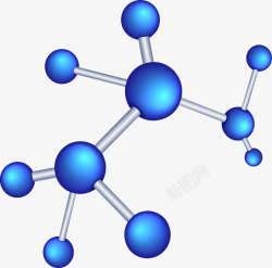 生物分子结构素材